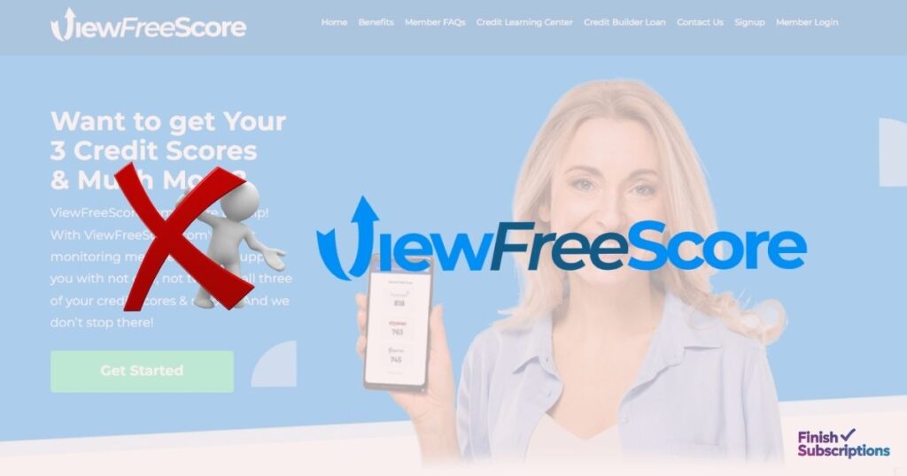 Canceling Your ViewFreeScore Membership