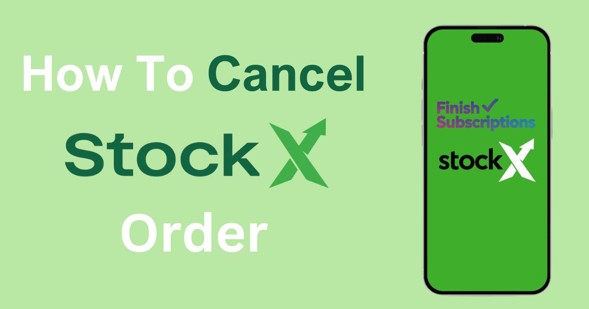 How To Cancel StockX Order/Bid?