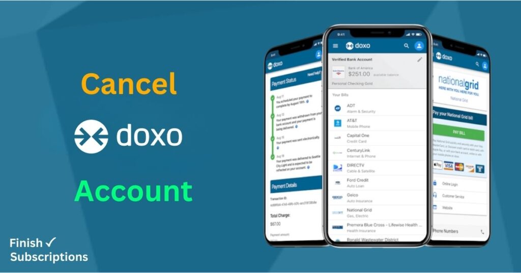 How to Cancel Doxo Account Online?