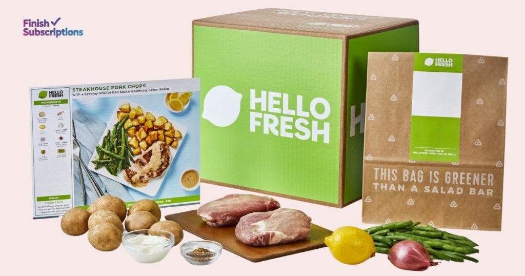 Cancel HelloFresh subscription steps