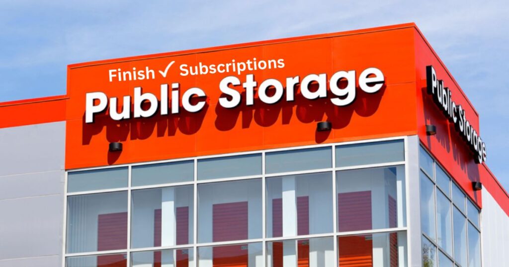 Cancel Public Storage