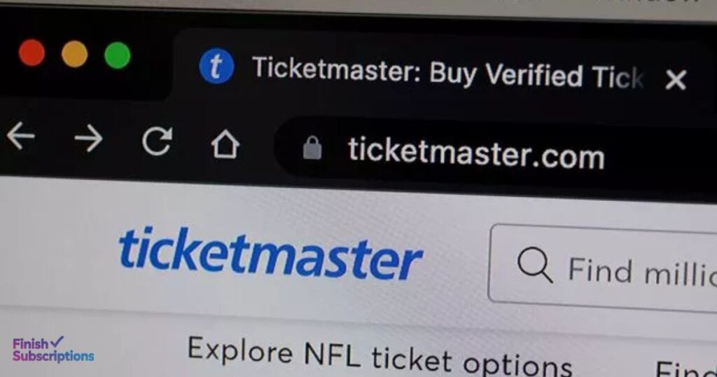 Cancel Ticketmaster Ticket