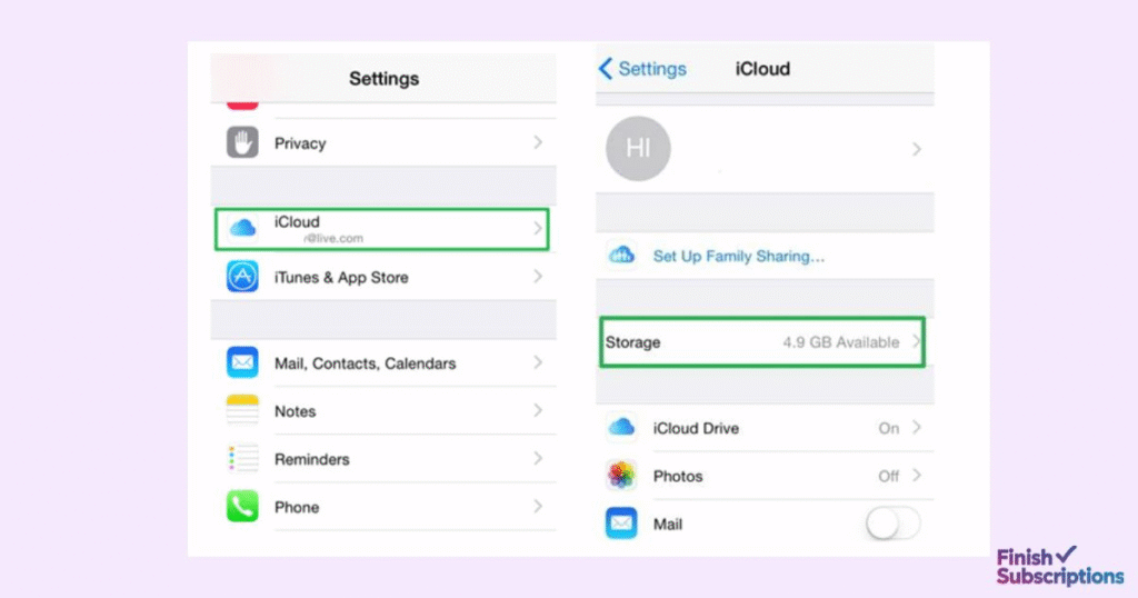 How to Cancel iCloud Subscription on iPhone or iPad