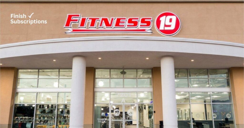 Cancel Fitness 19 Membership