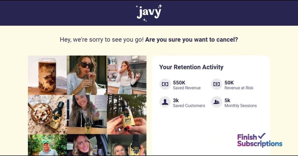 How to Cancel Javy Subscription via Contact Form